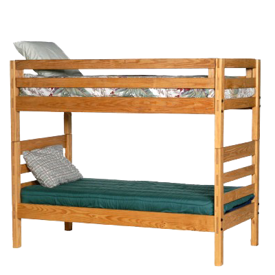 Heavy Duty Solid Wood Bed, Jess Crate JC120-30