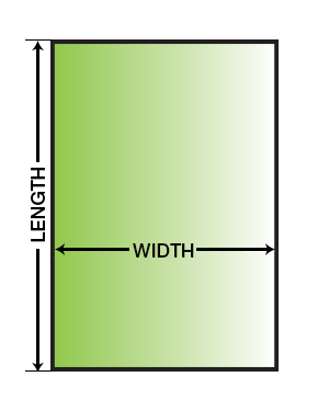 four tapered corner custom size mattress